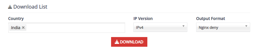 Nginx 指定目录屏蔽国内外IP访问网站